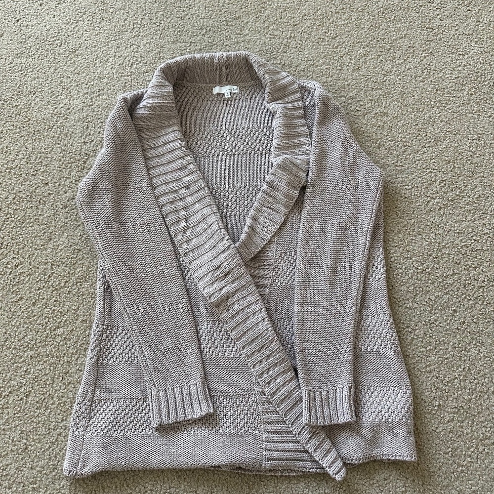 Honey Belle Cream Rose Cardigan Sweater size S